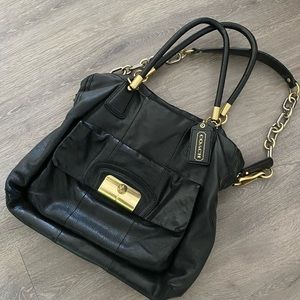 Coach Black Satchel Bag
